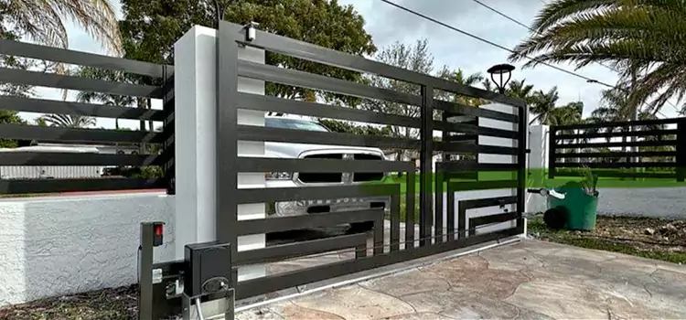 Automatic Driveway Gate Installation Post Falls
