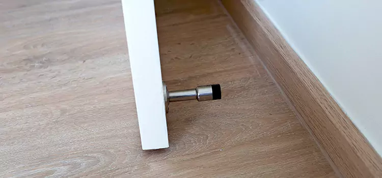Magnetic Door Stop Integration Post Falls