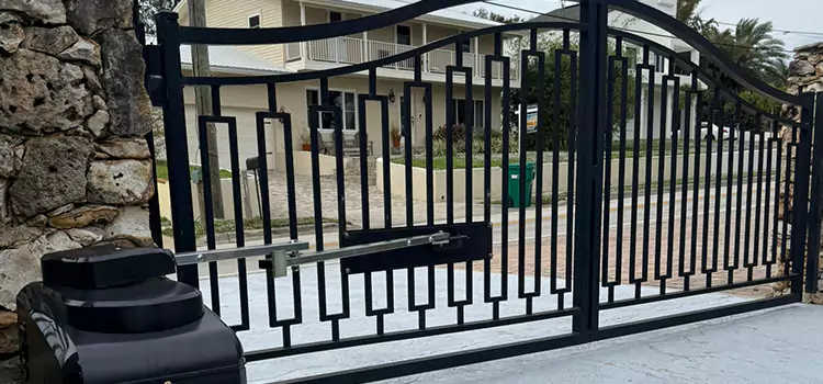 Swing Gate Opener with Keypad Post Falls
