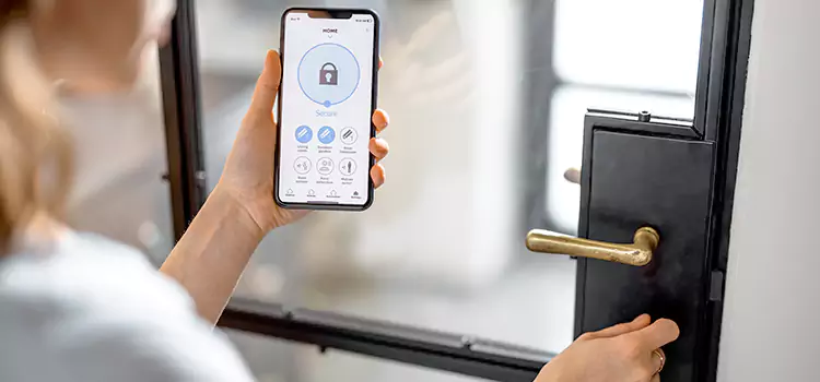 Fingerprint Door Lock Installation Post Falls